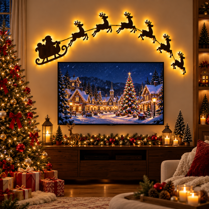 Jollvia™ Christmas Sleigh Wall Lights