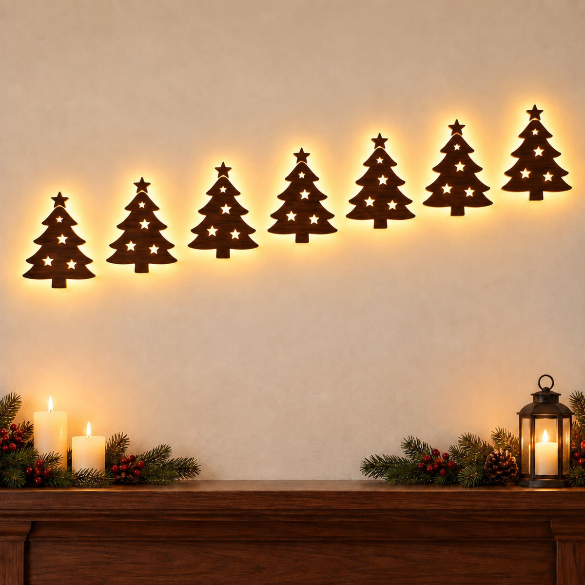Jollvia™ Christmas Sleigh Wall Lights