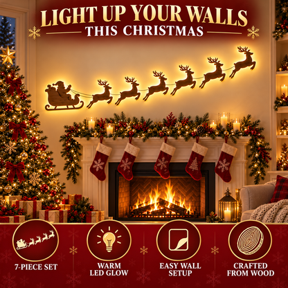 Jollvia™ Christmas Sleigh Wall Lights