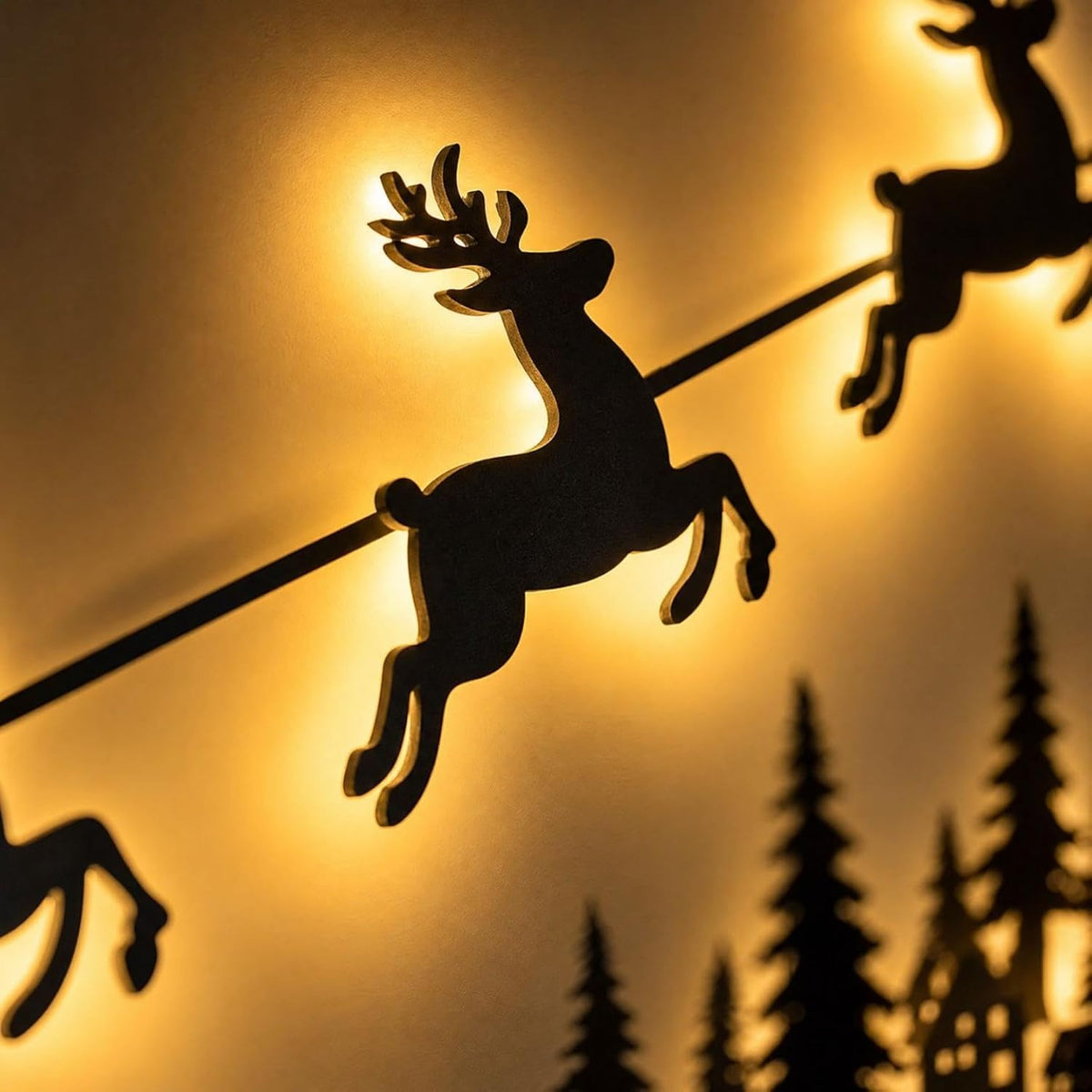 Jollvia™ Christmas Sleigh Wall Lights