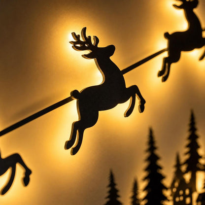 Jollvia™ Christmas Sleigh Wall Lights