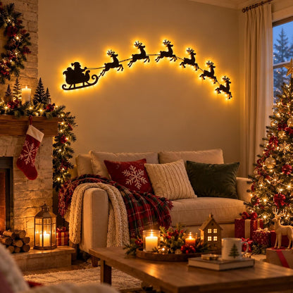 Jollvia™ Christmas Sleigh Wall Lights
