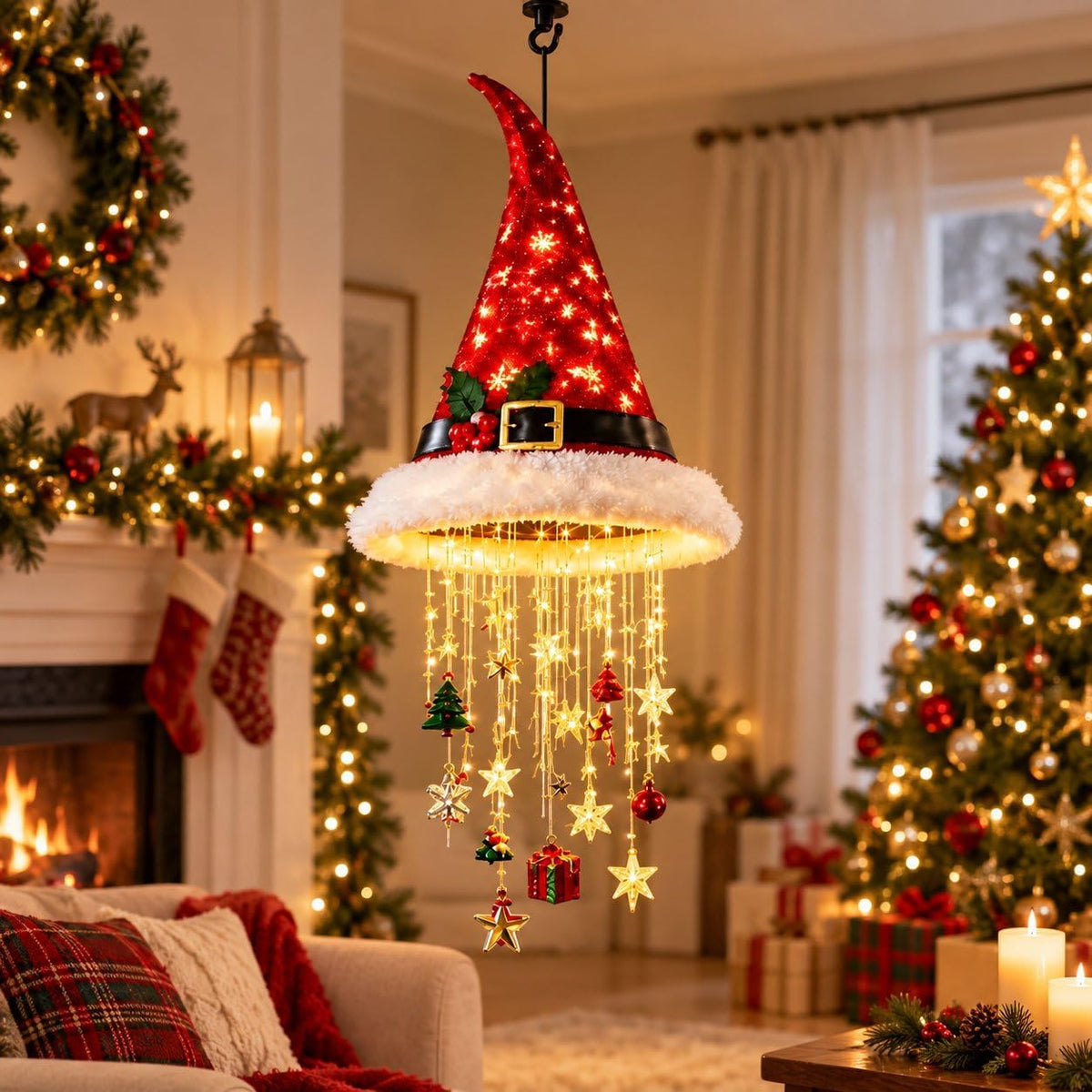 Jollvia™ Christmas Twinkle Cap Light