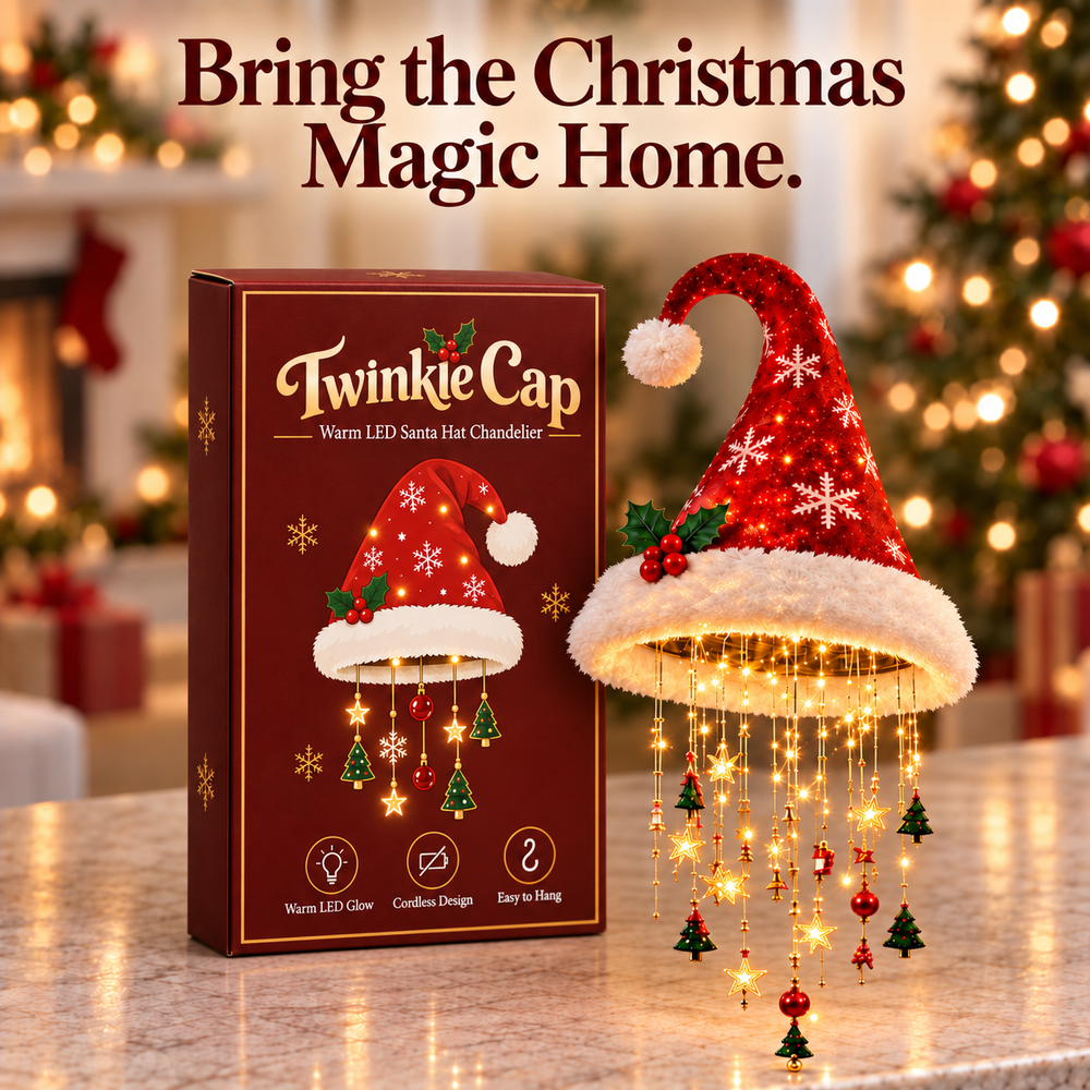 Jollvia™ Christmas Twinkle Cap Light
