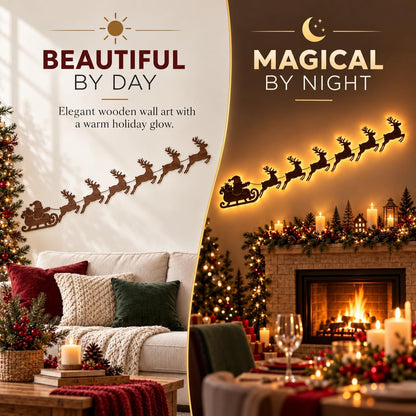 Jollvia™ Christmas Sleigh Wall Lights